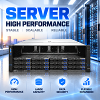 Server AI GPU Berkinerja Tinggi dengan 8 GPU Lebar Ganda, CPU Xeon Scalable Ganda, Memori DDR5, Server Rak Enterprise
