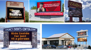 Yake verfügbar HD 4K Pixel <span class=keywords><strong>WIFI</strong></span> 4G/5G LED-Außen bildschirm Doppelseitige Straßen platte Hohe Helligkeit für die Kirche angepasst - Product Image 4