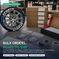 Kit de lettrage personnalisé en PVC pour pneus, autocollants pour pneus de voiture, lettres OEM ODM, vente en gros, accessoires de jantes pour ateliers de réparation automobile