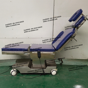 Cama de cirugía ocular eléctrica con ajuste multiángulo, mesa de operación oftálmica óptica - Product Image 4