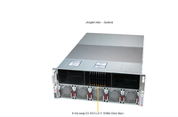 Série Or SYS-422GA-NRT |   Serveur GPU 4U DP Intel, système GPU PCIe double-racine 4U avec jusqu'à 8 GPU, fonctions IA, monté en rack