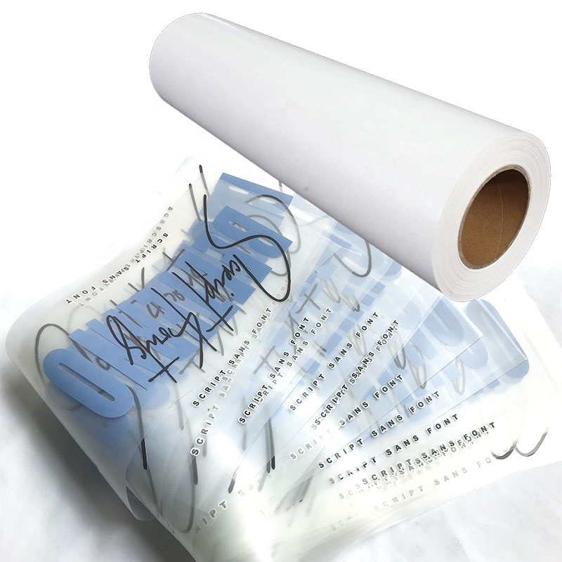 Eco Solvent White Full Color Print and Cut Vinyl Matte PU Printable Heat Transfer Film Vinyl