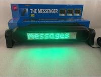 Signal de voiture — affichage de messages et défilement, LED, pour tension 12V, télécommande de contrôle à distance, couleur rouge/jaune/vert