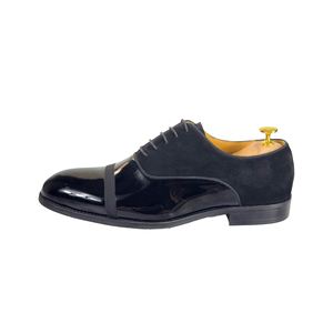 Zapatos Oxford de Piel Vacuna de Primera Calidad, Modelo 2025, con Aumento de Altura, para Otoño, Casuales, Bodas, Negocios, Uso Formal, Duraderos - Product Image 5