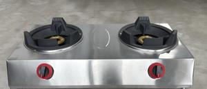 Cuisinière à <span class=keywords><strong>gaz</strong></span> double brûleur de haute qualité et robuste, à haut rendement thermique, idéale pour la cuisine et le camping - Product Image 5