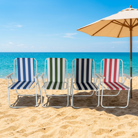 Chaise pliante portable compacte en métal léger de haute qualité pour événements, idéale pour la plage, les pique-niques et les voyages – Vente en gros
