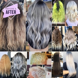 OEM ODM Anti Yellow Hair Silver Champú Cabello orgánico <span class=keywords><strong>Rubio</strong></span> <span class=keywords><strong>azul</strong></span> Champú - Product Image 4