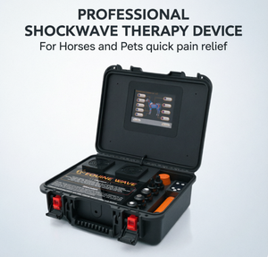 Nueva Llegada 2026: Máquina Portátil de Terapia por Ondas de Choque para Veterinaria, Equipo de Fisioterapia Equina para Esguinces Musculares y Rigidez Articular - Product Image 1