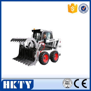 अलीबाबा थोक HENGTIAN स्किड स्टीयर लोडर मानक लोडर, बिक्री के लिए उच्च गति स्किड स्टीयर लोडर - Product Image 5