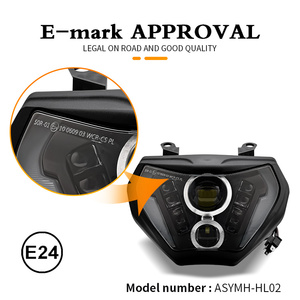 DRL Hi/Lo haz de la motocicleta 92W faro para Yamaha <span class=keywords><strong>MT</strong></span> <span class=keywords><strong>09</strong></span> FZ <span class=keywords><strong>09</strong></span> MT09 faros FZ09 2014-2016 para Yamaha MT07 <span class=keywords><strong>2018</strong></span>, 2019 - Product Image 2