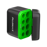 Chargeur de batterie portable intelligent USB PUJIMAX, chargeur universel intelligent pour batteries rechargeables AA Ni-MH Ni-CD 1,2 V