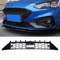 Gril Bumper Depan Model ST untuk Ford Focus MK4 2019, Gril Sarang Lebah, Upgrade Fokus Mobil, Body Kit Eksterior Mobil