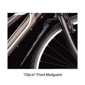 Guardabarros Trasero de Bicicleta Sunnywheel SW-PS1FR de Liberación Rápida sin Herramientas, de Nailon PA6 Impermeable con Banda Reflectante para Bicicletas de 22-26 Pulgadas - Product Image 5