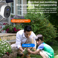 Caméra UEMON Smart Home 3-7MP CMOS WiFi/Version Européenne, alimentée par batterie, contrôle par application, pour garage, hôtel, sans câblage requis