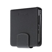 Étui portefeuille de luxe avec porte-cartes pour Samsung Galaxy Z Flip 8/7/6/5/4/3, en cuir PU