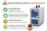 Yüksek Kaliteli 15KW PLC Kontrollü İndüksiyonlu Isıtma Makinesi 2000 Derece 3-6KG Kapasiteli En İyi Fiyat Metal Metalurji Makinesi