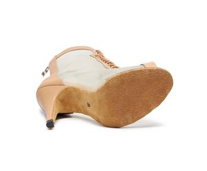 Chaussures de Danse Latine et de Salon en Dentelle et Résille pour Femmes, Talon 7,5 cm – Salsa, Tango, Swing, <span class=keywords><strong>Latino</strong></span> - Product Image 3