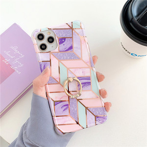 Soporte de anillo galvanizado para teléfono móvil, <span class=keywords><strong>funda</strong></span> de mármol <span class=keywords><strong>Original</strong></span> para <span class=keywords><strong>Iphone</strong></span> 12pro <span class=keywords><strong>Max</strong></span> <span class=keywords><strong>11</strong></span> 11pro <span class=keywords><strong>11</strong></span> <span class=keywords><strong>Pro</strong></span> <span class=keywords><strong>Max</strong></span> - Product Image 2