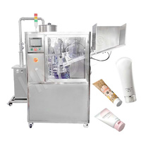 HNOC Semi Automatique Pommade Crème Solaire Remplissage Thermoscellant Lotion Tube Seal Machine pour Cosmétique Tube