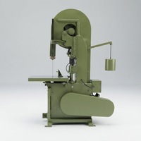 Scie à ruban verticale robuste de 7,5 kW, largeur de coupe de 300 mm, pour le traitement du bois et du bois franc, directement de l'usine