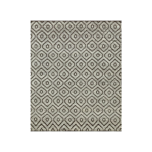 Juego de Alfombras de Área de Pelo Medio Antideslizantes, Bordadas a Mano, Modernas, Persas, de Lujo, de Seda de Bambú, con Técnica de Pelo Cortado Abstracto - Product Image 1