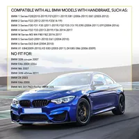 Penutup Pegangan Rem Tangan Karbon Asli untuk BMW F22 E90 E92 E60 E39 F30 F31 F32 F34 F35 F10 F20 F80 F82 Aksesori Interior