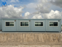 Maison Mobile Modulaire Portable, Micro-Habitat Préfabriqué Détachable en Conteneur, Dortoir de Haute Qualité Avec Salle de Bain et Toilettes