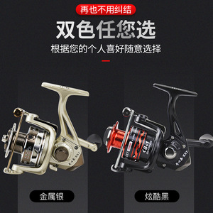 Carrete de Pesca Giratorio Gw con Bobina Metálica, 9 Rodamientos, Lanzamiento Largo, para Pesca en Roca en el Océano, Uso con Mano Derecha - Product Image 2