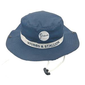 Chapeau de protection solaire mi-hauteur à larges bords-Logo personnalisable Broderie-Convient pour le confort en extérieur - Product Image 1