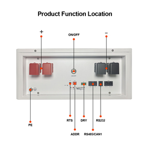 Batería de Litio de Alta Capacidad para Montaje en Pared, 2.5KWH, 25.6V, 100AH, Almacenamiento de Energía Doméstica - Product Image 3