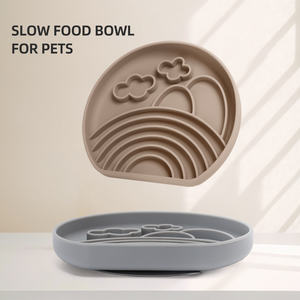 Ciotola per Cani in Silicone Ecologica e Resistente, Base Antiscivolo, Colori Personalizzabili, Arcobaleno - Product Image 4