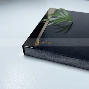 M135 JYFMETAL Profilé de carrelage en acier inoxydable chromé en forme de L 8mm 10mm 12mm 20mm Étanche et durable pour la décoration d'appartements - Product Image 5