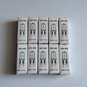 Ampoule halogène G9 mini en verre transparent à intensité variable, 230V 20W 25W 40W, résistante à 500 degrés, pour four - Product Image 6