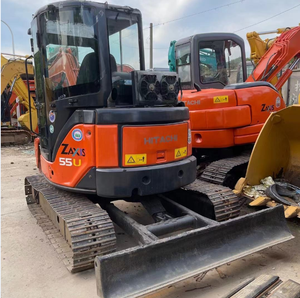 Japan Original <b>Machine</b> Crawler Used Mini <b>Excavator</b> <b>Machine</b> Hitachi ZX55 for Sale of Used ZX55 Mini <b>Excavator</b> in Low Price - Product Image 3