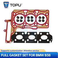11128618520 TOPU ensemble de joints complet d'usine pour BMW B38 joint rouge 11118664905 11118604931