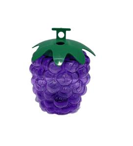 PET kullanımlık 500ml/16oz üzüm plastik kamışlı bardak meyve şeklinde meyve suyu fincanı ev kullanımı ve çay dükkanı promosyonlar için - Product Image 1