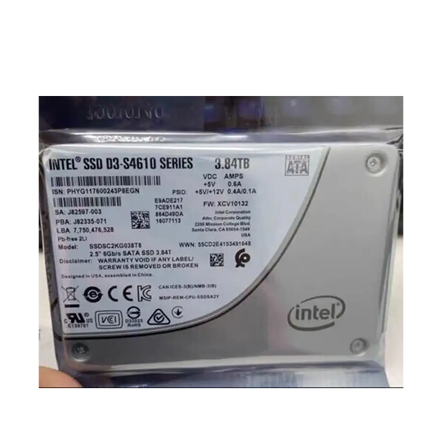 Intel DC P4510 Series 1TB 2.5" SAS Internal Server Metal SSD SSDPE2KX080T801 New