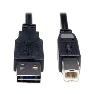 Cable USB 2.0 para impresora, tipo A/M y B/M, 3.0 m, ideal para conexión de impresoras, transferencia de datos rápida y - Product Image 1