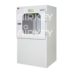 气闸空气淋浴器通过ISO 5无尘无菌模块化洁净室联锁空气淋浴器通过箱