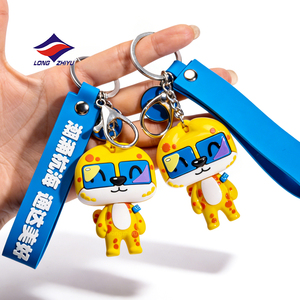 Longzhiyu, 20 Años de Experiencia en la Fabricación de Llaveros de PVC, Llavero Personalizado con Logotipo Brillante, Llavero de Goma de PVC Suave, Llavero 3D Personalizado - Product Image 5