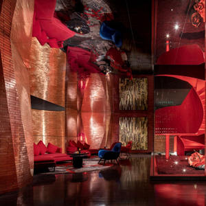 Mueble de TV Moderno para Hotel Boutique, con Cajón para Gestión de Cables, Acabado Elegante, Mueble para Área de Entretenimiento - Product Image 4