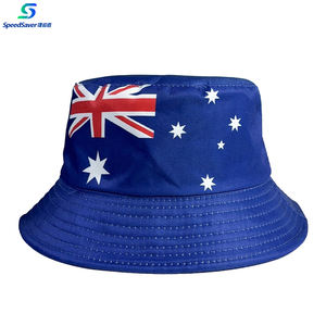 Casquette de pêcheur à large bord avec impression intégrale personnalisée en gros, Australie, pour les fans de la <span class=keywords><strong>Coupe</strong></span> <span class=keywords><strong>du</strong></span> <span class=keywords><strong>monde</strong></span> de football, cadeau - Product Image 1
