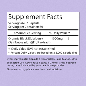 Capsules de Sureau à Prix de Gros – Complément Herbal pour Stimuler l'Énergie – Capsules d'Extrait de Sureau - Product Image 5