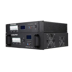 12V 24V 48V 6000W Pure Sine Wave 19 "Rack Mount Inverter dengan Fungsi Avr