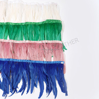 Plumes de Coq en Gros pour la Confection de Robes et Décorations de Carnaval, Longueur 20-45cm, Multicolores
