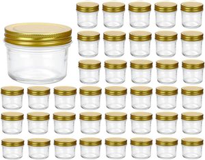PET <b>Plastic</b> Jars Screw Top Lid Silver/Gold/Rose Golden Colors 100ml-1320ml Capacity CE Certified for Candy Cake Sugar Storage - Product Image 2