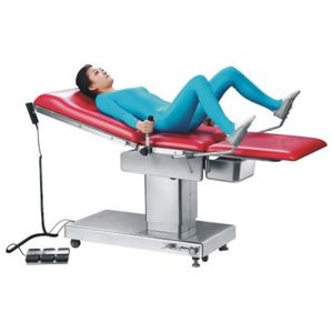Женский электрический гинекологический стол для родовспоможения и акушерских процедур в больницах, с металлическим каркасом - Product Image 3