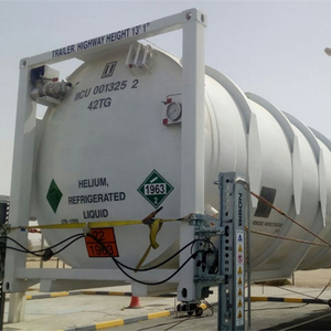 Stable WOBO New <b>Pressure</b> <b>Vessel</b> LHe Bulk Tank 41000L ISO Liquid Helium Transportation Tank for Research Institutions - Product Image 4