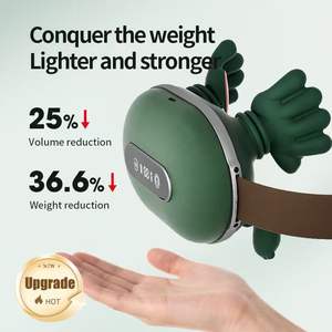 All'ingrosso massaggio elettrico vibratore sollievo del corpo Shiatsu portatile tessuto profondo collo massaggiatore spalla massaggiatore con il calore - Product Image 6