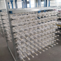 Machine à fabriquer des sacs tissés en plastique à réduction de vibrations avec moteur pour des tâches de tissage continues sur de longues heures